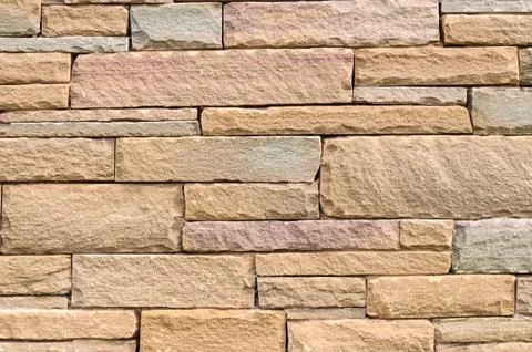 Block Stone Wall Background Stock Photos