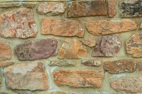 Block Stone Wall Background Stock Photos