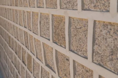 Block stone wall pattern Stock Photos