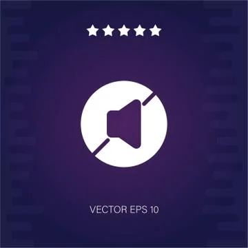 Block vector icon Stock Illustration