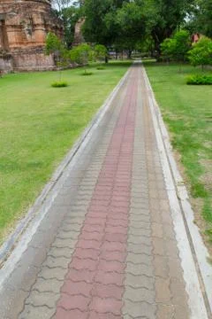 Block walkway Stock Photos