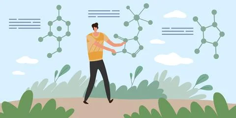 Blockchain, algorithm management, clustering, identification and analysis Illustrazione stock