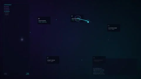 Blockchain and cryptocurrency network concept 스톡 동영상 341919359