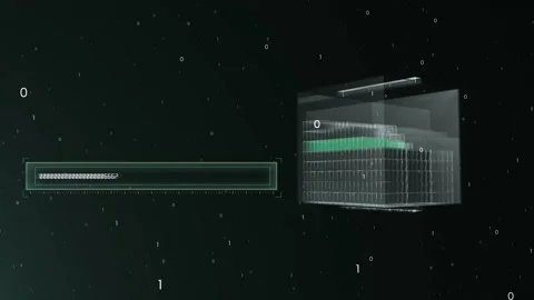 Blockchain animation Stock Footage 148452330