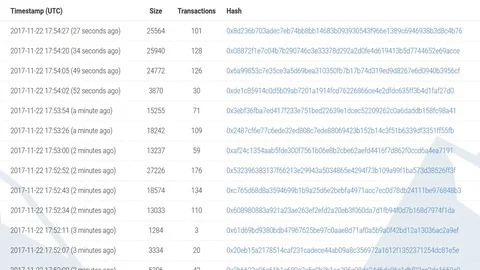 Blockchain bitcoin and ethereum mining transactions on computer screen Stock Footage 82630991
