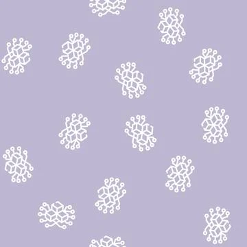 Blockchain blocks line vector seamless pattern line Stockillustratie