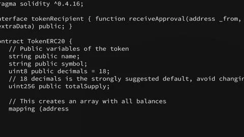 Blockchain code. Cryptocurrency Mining With Graphical User Interface on Computer Stock Illustration