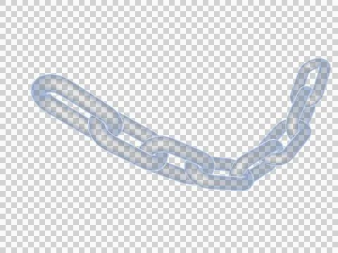 Blockchain concept 3 network connections . 3d rendering Stock Illustration