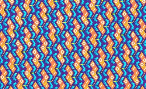 Blockchain concept isometric banner. Binary numbers connection Stock Illustration