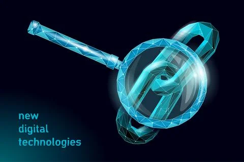 Blockchain cryptocurrencies global network technology e-commerce business イラスト素材