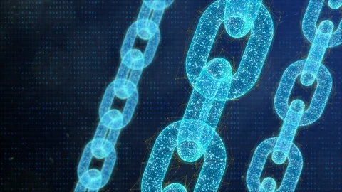 Blockchain, cryptography concept, programming code background Vídeos de archivo 90652510