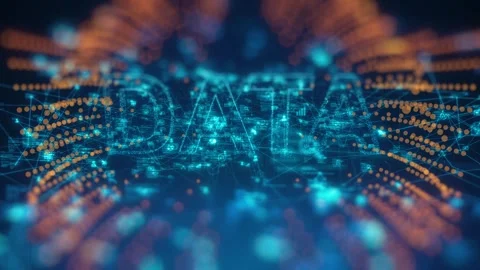 Blockchain data networks cloud storage decentralized finance technology Stock Footage 302317650