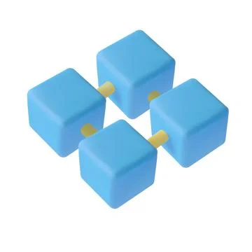 Blockchain digital technology. Stock Illustration