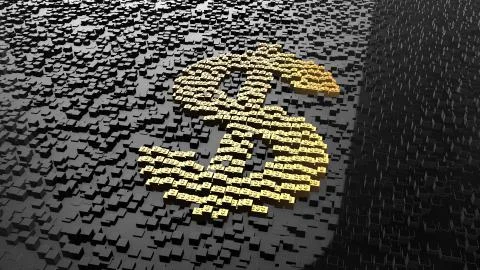 Blockchain encryption for crypto currencies bitcoin financial money records  Stockillustratie