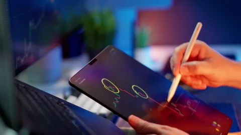 Blockchain Exchange Interface Technical Cryptocurrency Vídeos de archivo 309382105