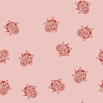 Blockchain explorer decentralized application glyph vector seamless pattern Illustrazione stock