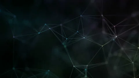 Blockchain global network in digital cyberspace. Perfect for any type of videos Stock Footage 115891065