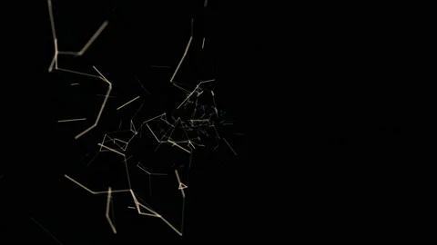Blockchain lines connecting, technology, security, digital geometrical 動画素材 93487760