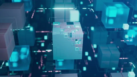 Blockchain modular data 動画素材 228719888