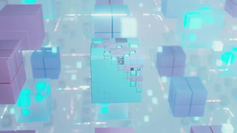 Blockchain modular data 動画素材 228720179