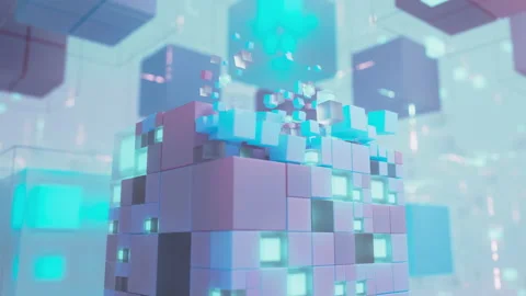 Blockchain modular data 動画素材 228720391