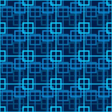 Blockchain network background. Technology block chain abstract seamless patte イラスト素材