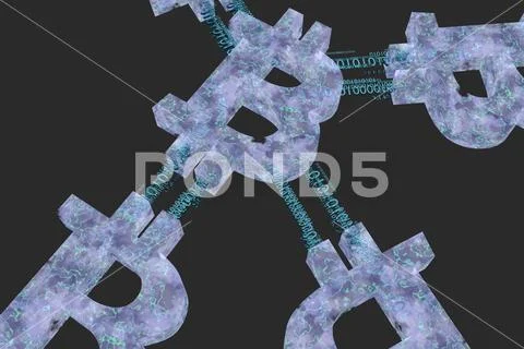 Blockchain network , Machine learning , deep learning and neural networks Stock Illustration