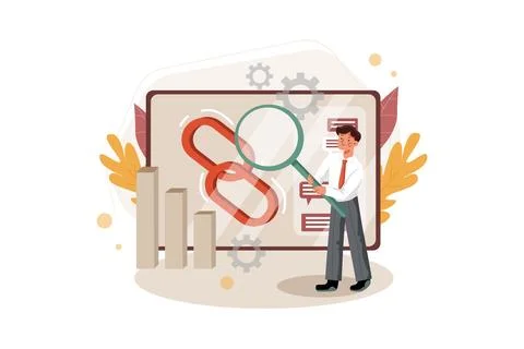 Blockchain Platform Stock Illustration