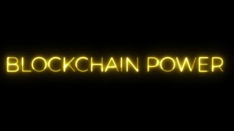 Blockchain Power:  Decentralized Technology, Future of Finance Stock Footage 295991378