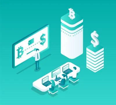 Blockchain Studies Icons Set Vector Illustration Stockillustratie