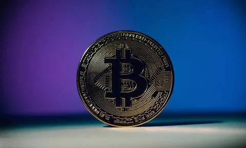 Blockchain technology and bitcoin cryptocurrency network concept (84) 스톡 사진