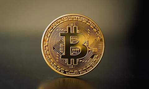 Blockchain technology and bitcoin cryptocurrency network concept (84) 스톡 사진
