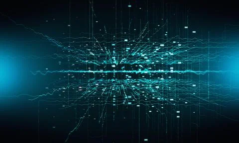Blockchain technology and bitcoin cryptocurrency network concept (84) 스톡 사진