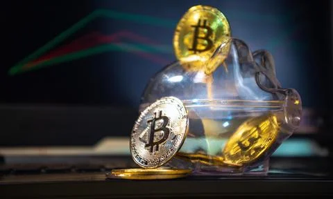 Blockchain technology and bitcoin cryptocurrency network concept (84) 스톡 사진