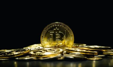 Blockchain technology and bitcoin cryptocurrency network concept (84) 스톡 사진