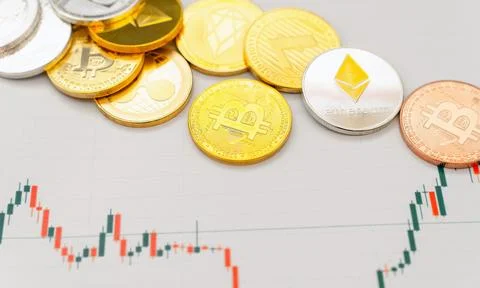 Blockchain technology and bitcoin cryptocurrency network concept (84) 스톡 사진