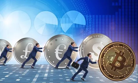 Blockchain technology and bitcoin cryptocurrency network concept (84) 스톡 사진