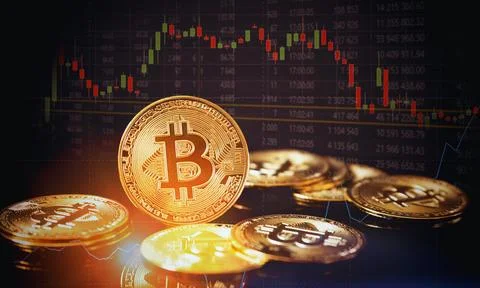 Blockchain technology and bitcoin cryptocurrency network concept (84) 스톡 사진