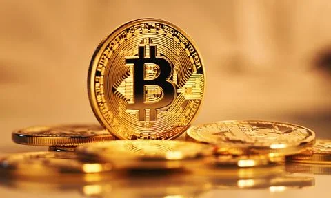 Blockchain technology and bitcoin cryptocurrency network concept (84) Stock Photos
