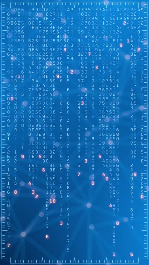 Blockchain technology. Artificial intelligence algorithm operation. Stock Footage 339509240