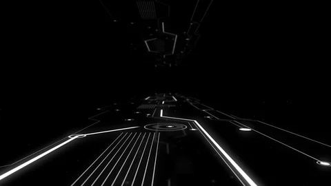 Blockchain technology concept abstract zoom in video background. Stock Footage 113738296