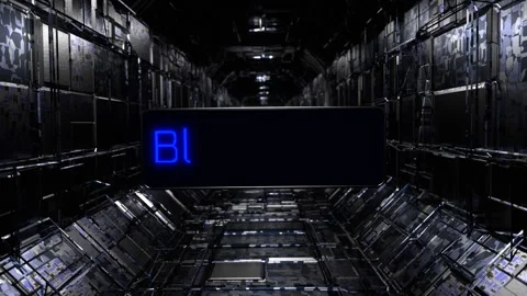 Blockchain technology concept. Changing inscription "blockchain". Stock Footage 269543365