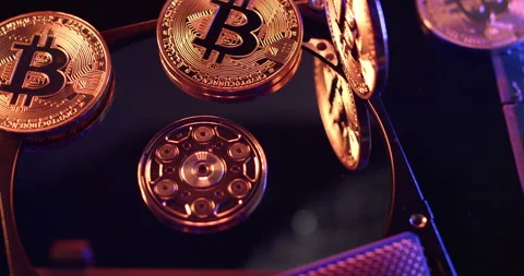 Blockchain technology concept. Storage of Financial and crypto Data concept. Stock Footage 172054050