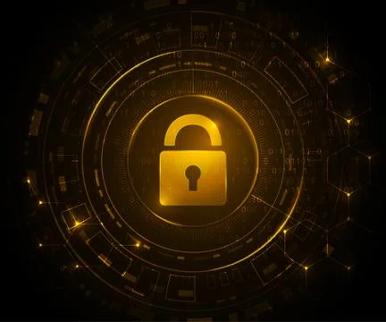 Blockchain technology for cryptocurrency Stock Illustration