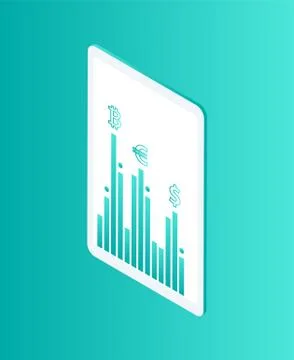 Blockchain Technology Icon Vector Illustration Illustrazione stock