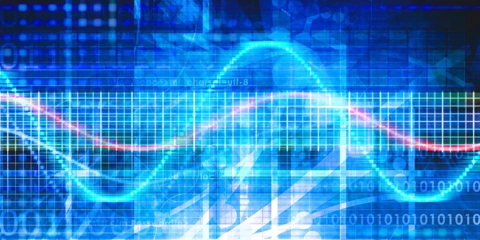 Blockchain Technology Stock Illustration