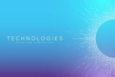 Blockchain transfer satellite future communications. Abstract technology cloud Stock Illustration