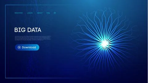 Blockchain transfer satellite future communications vector background イラスト素材