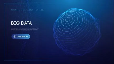 Blockchain transfer satellite future communications vector background イラスト素材