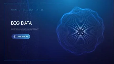 Blockchain transfer satellite future communications vector background イラスト素材